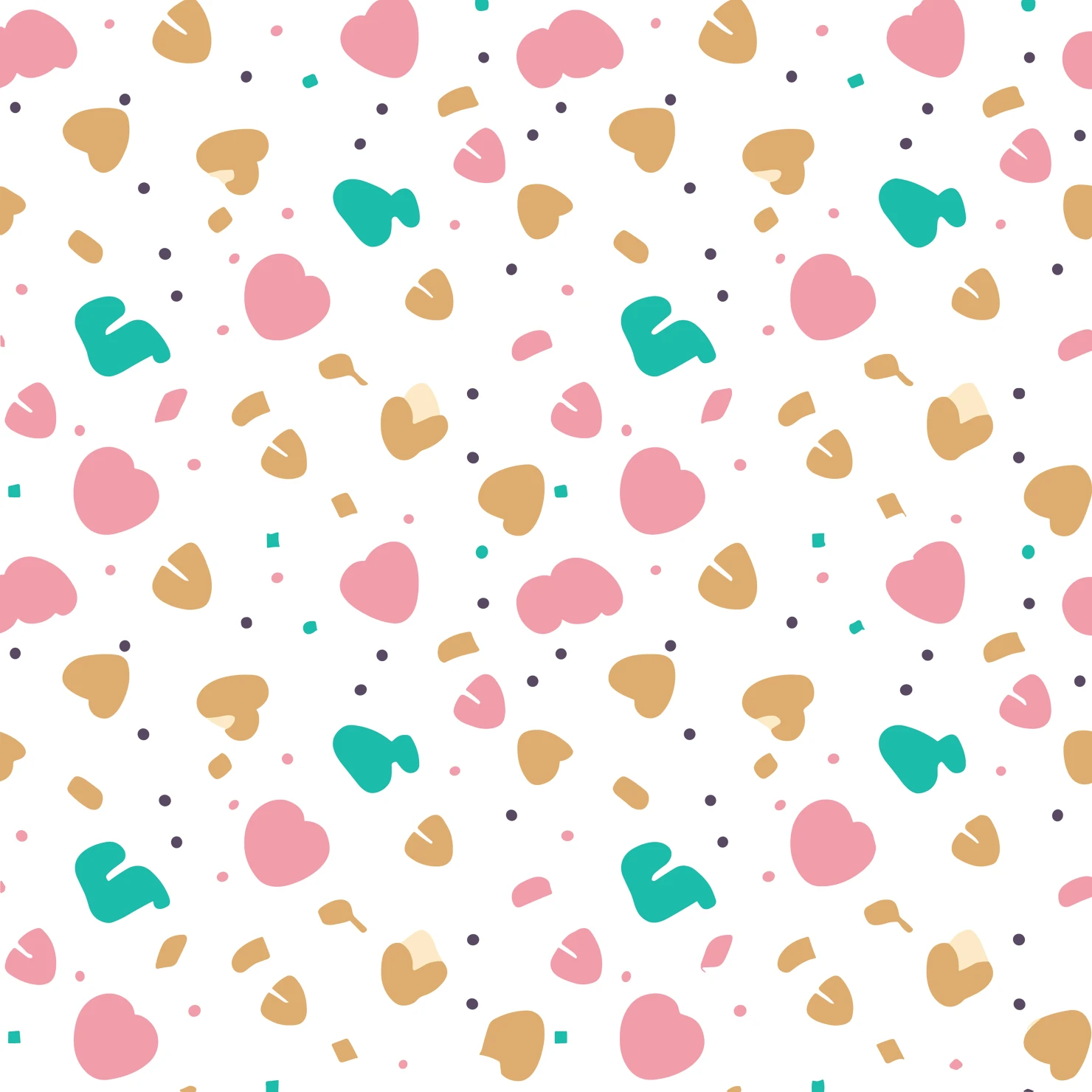 Confetti customizable clip art set design #37310
