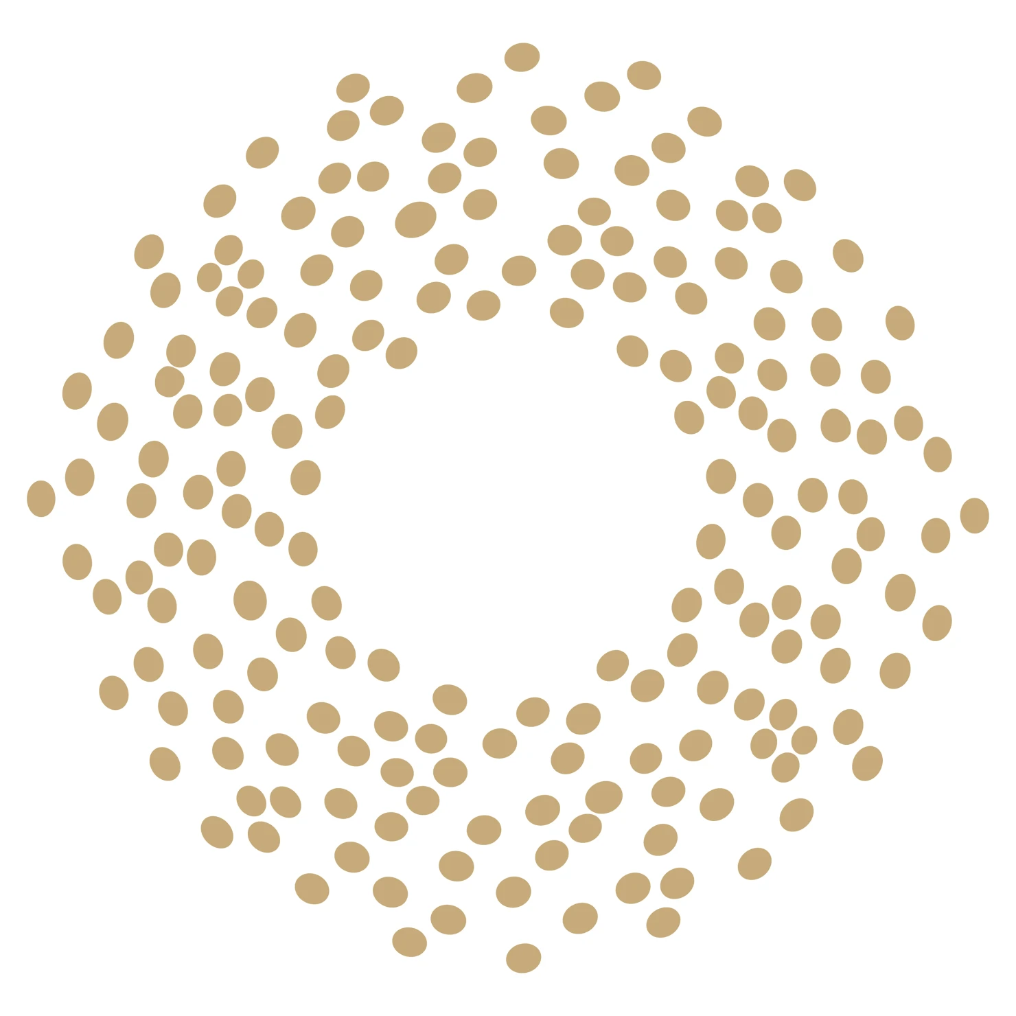 Golden confetti customizable clip art set design #37360