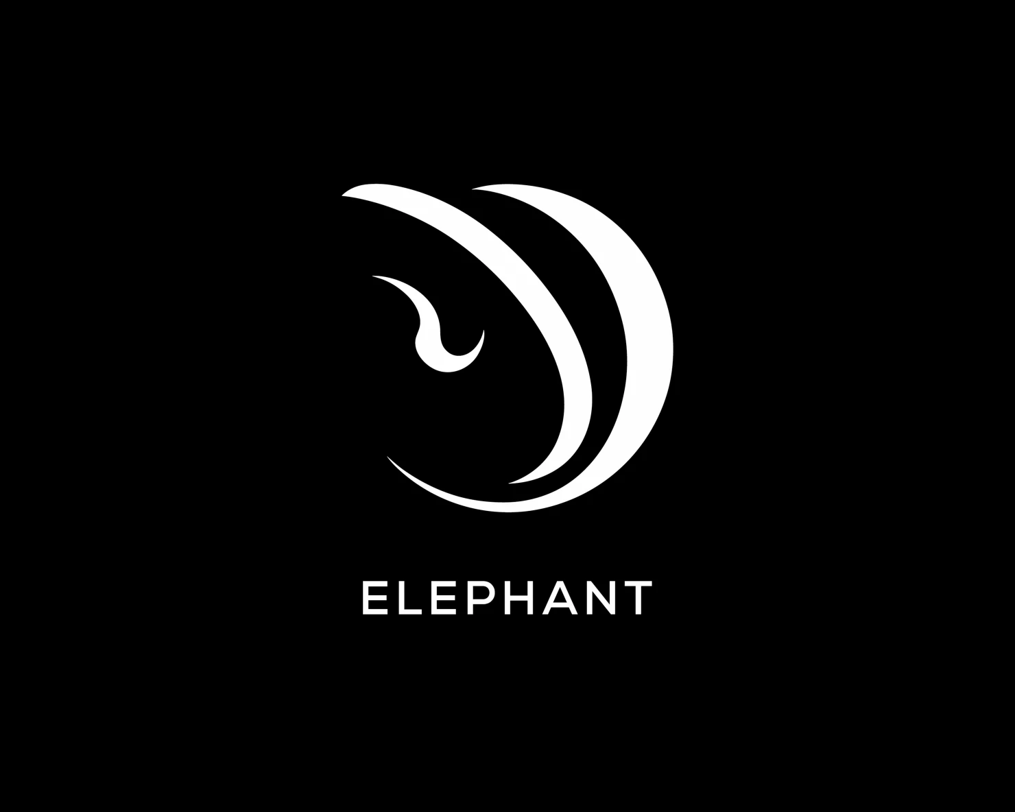 Elephant customizable logo set design #37364