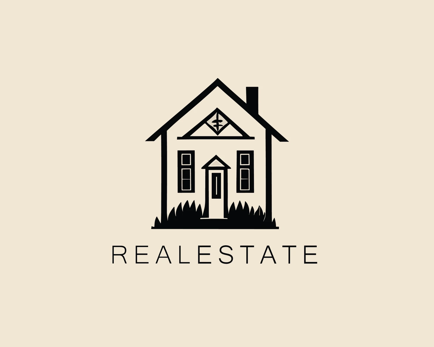 Real estate customizable logo set design #37407