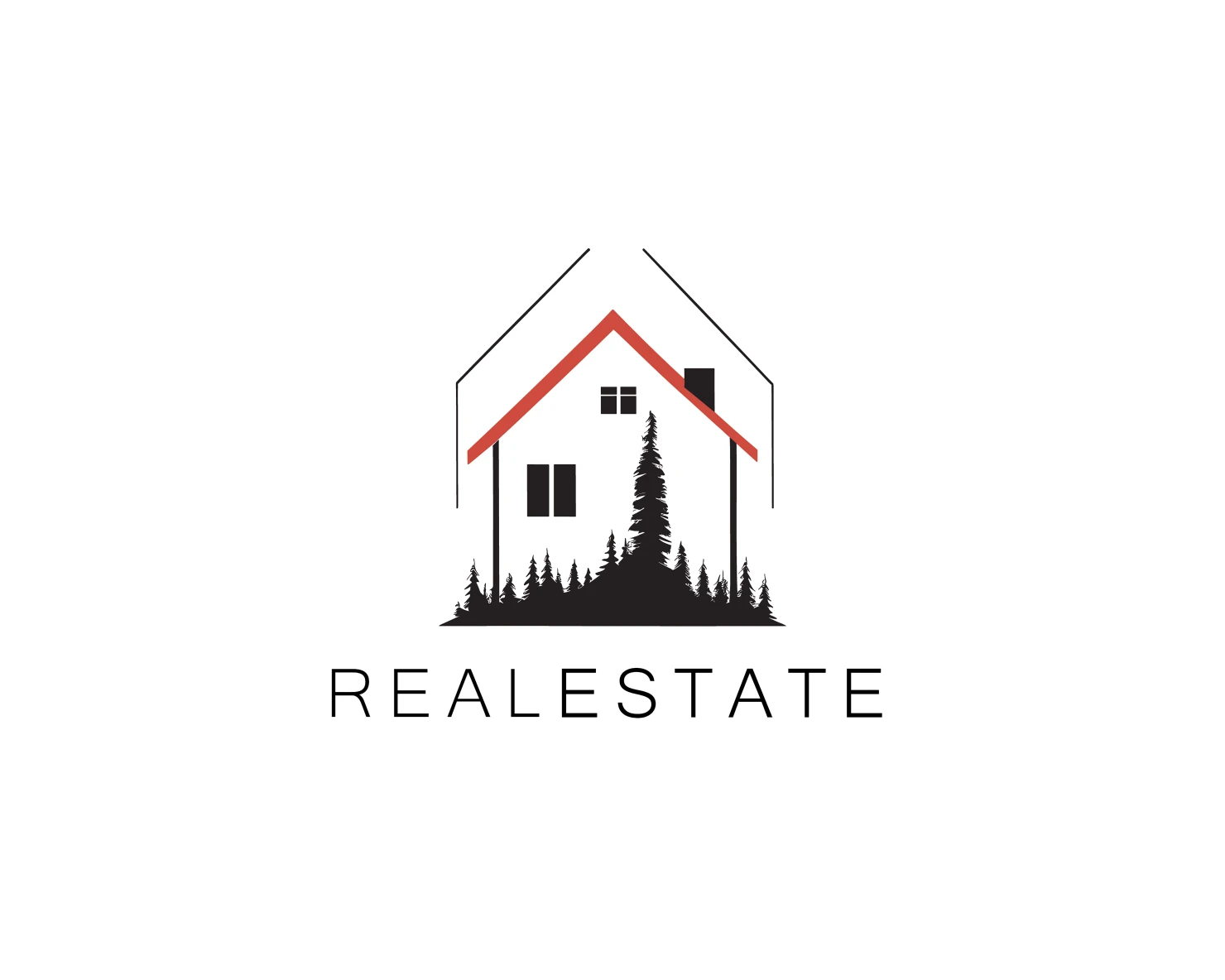 Real estate customizable logo set design #37409