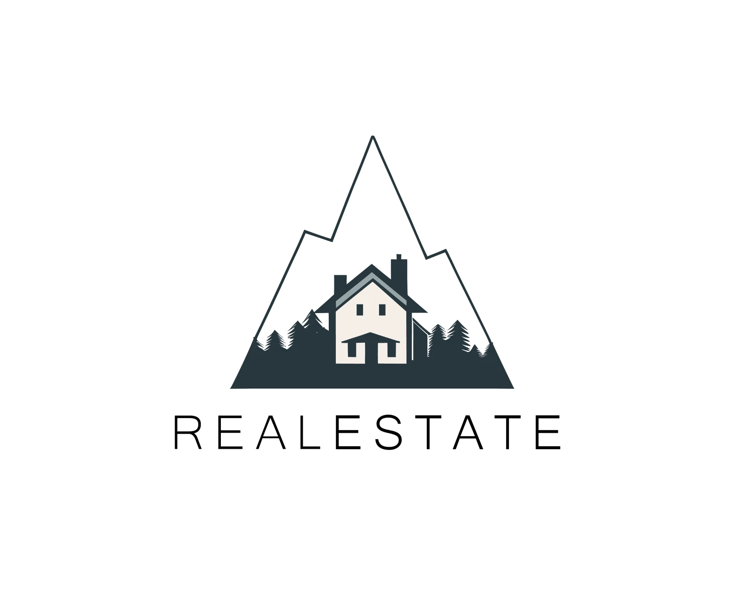 Real estate customizable logo set design #37410