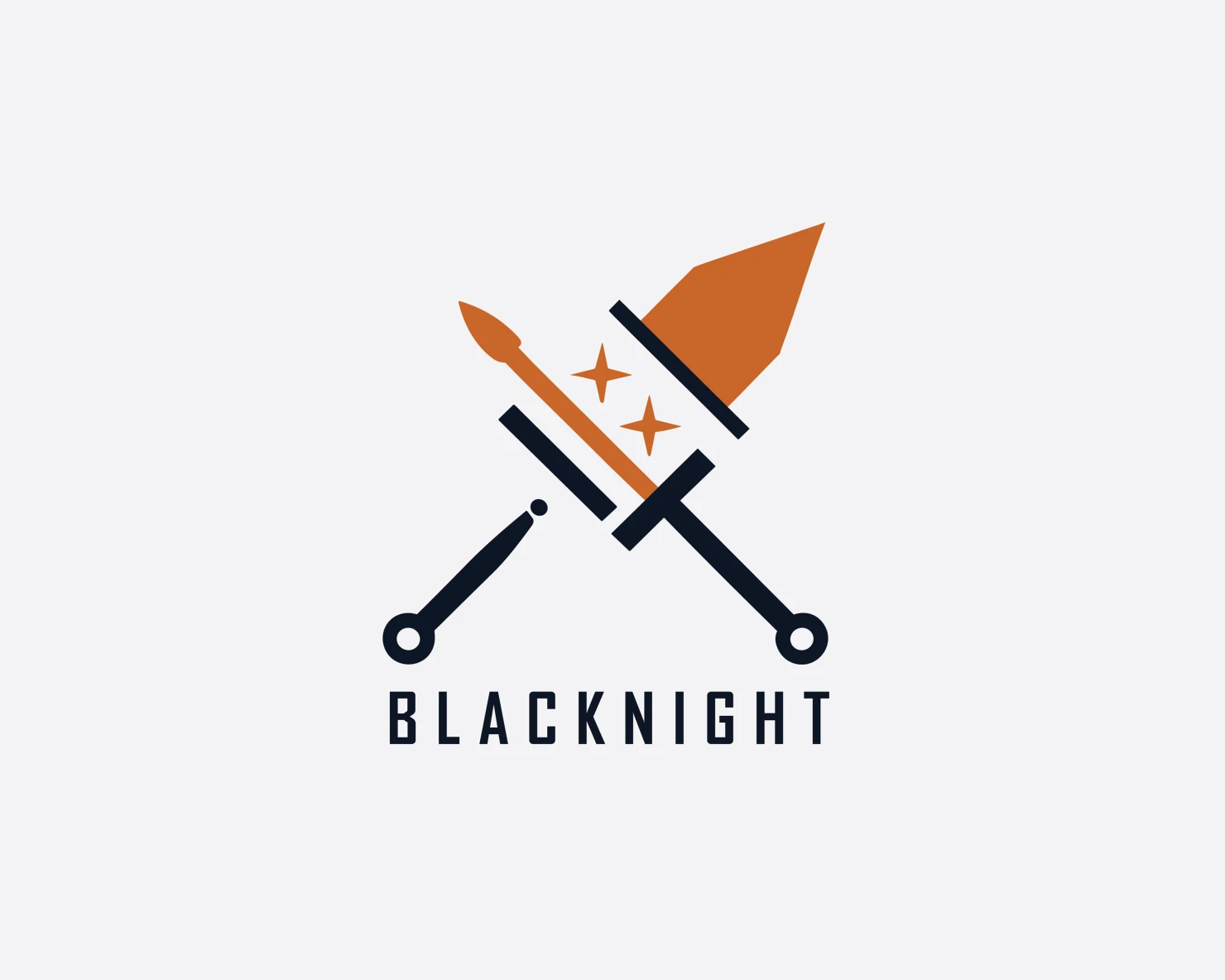 Night king customizable logo set design #37418