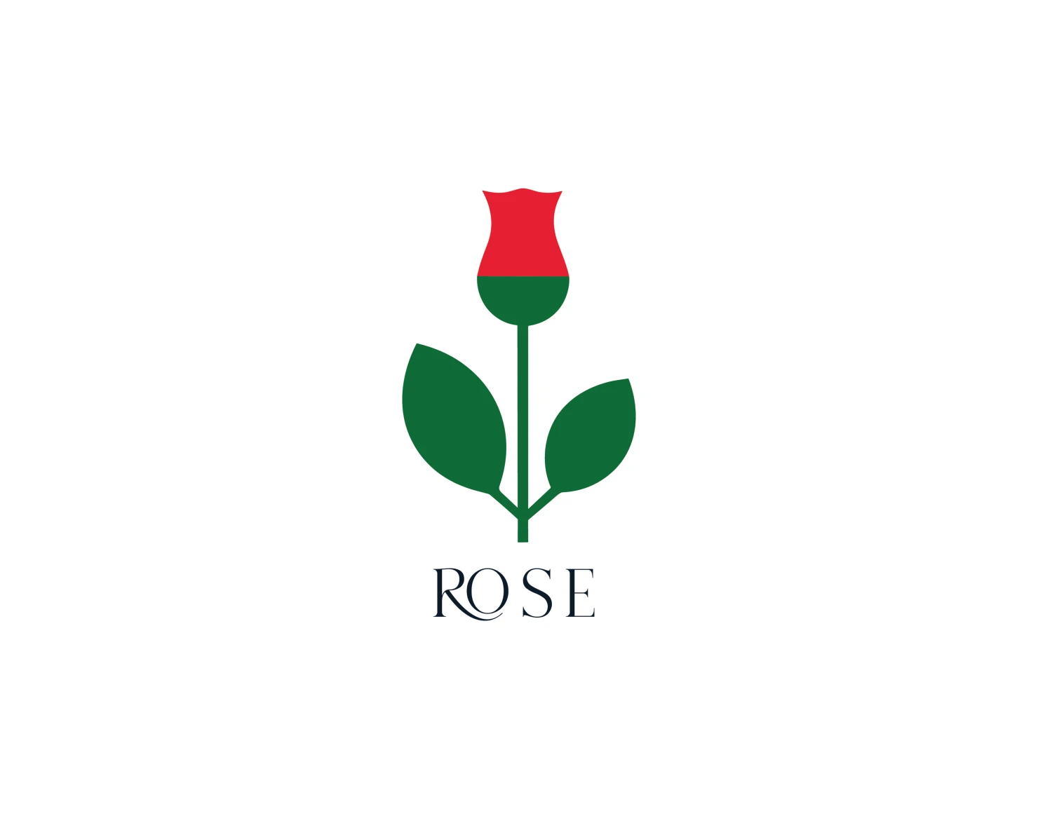 Rose customizable logo set design #37421
