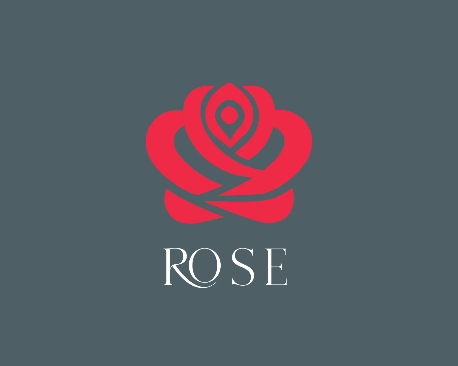 Rose customizable logo set design #37422