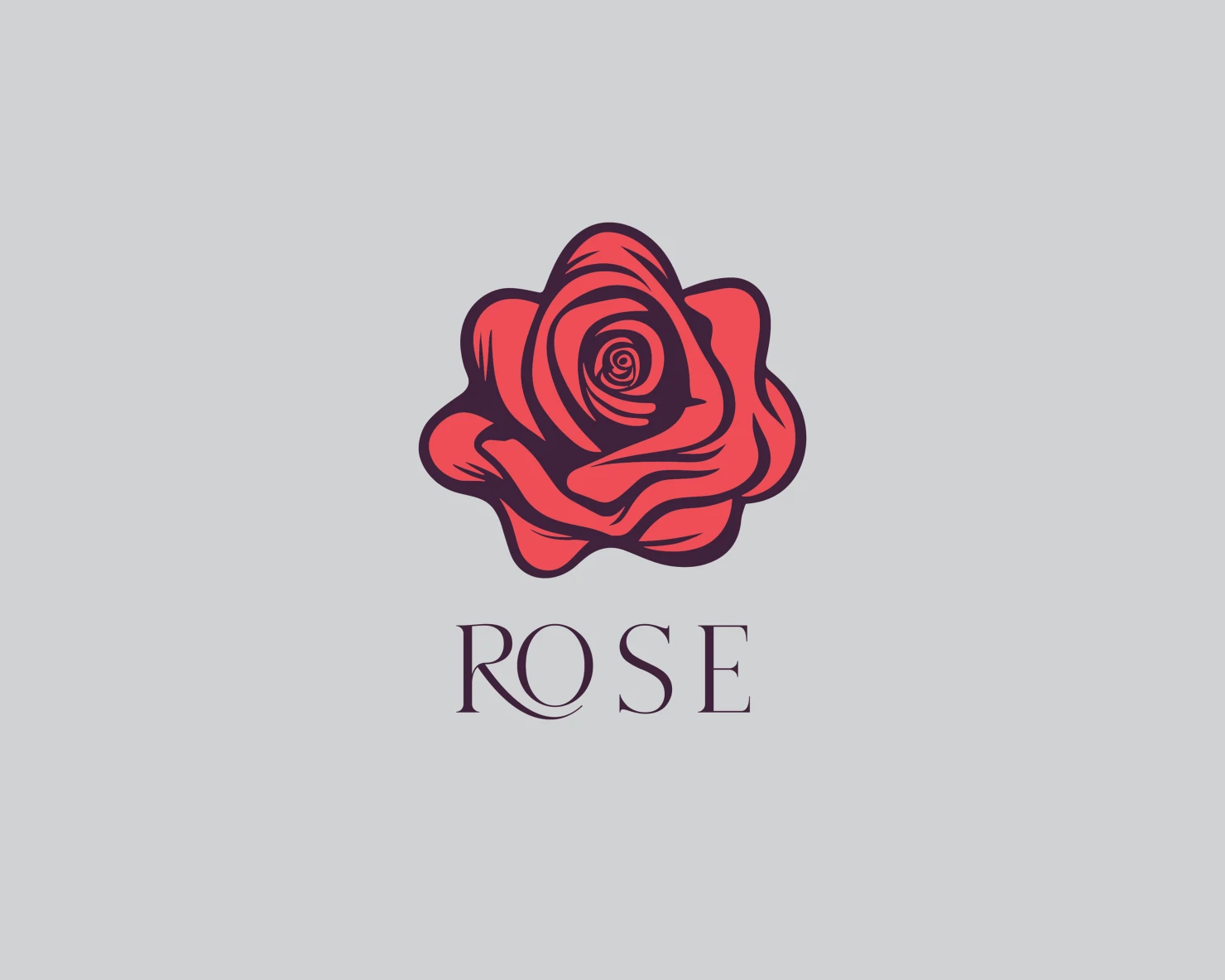 Rose customizable logo set design #37423