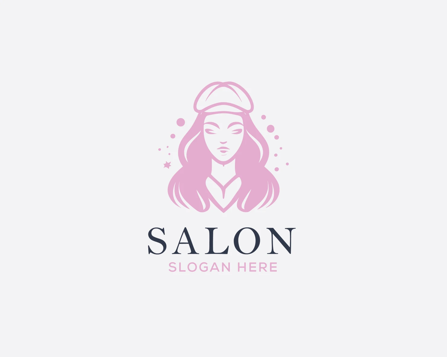 Salon customizable logo set design #37433