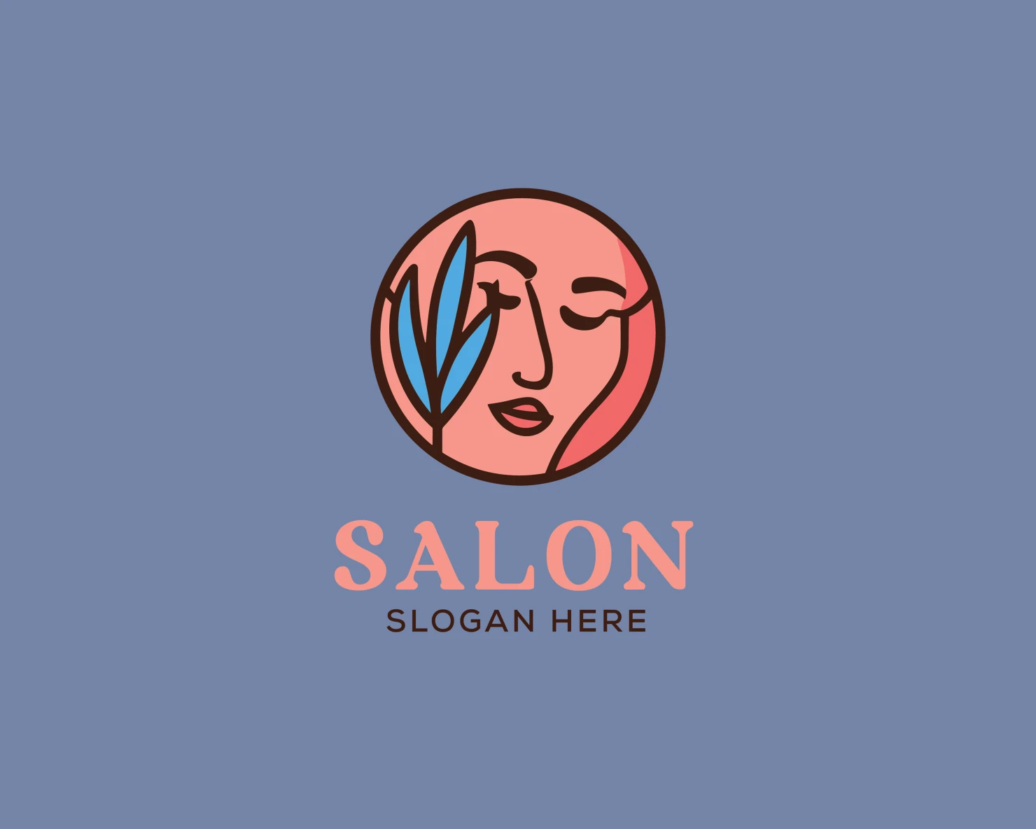 Salon customizable logo set design #37434