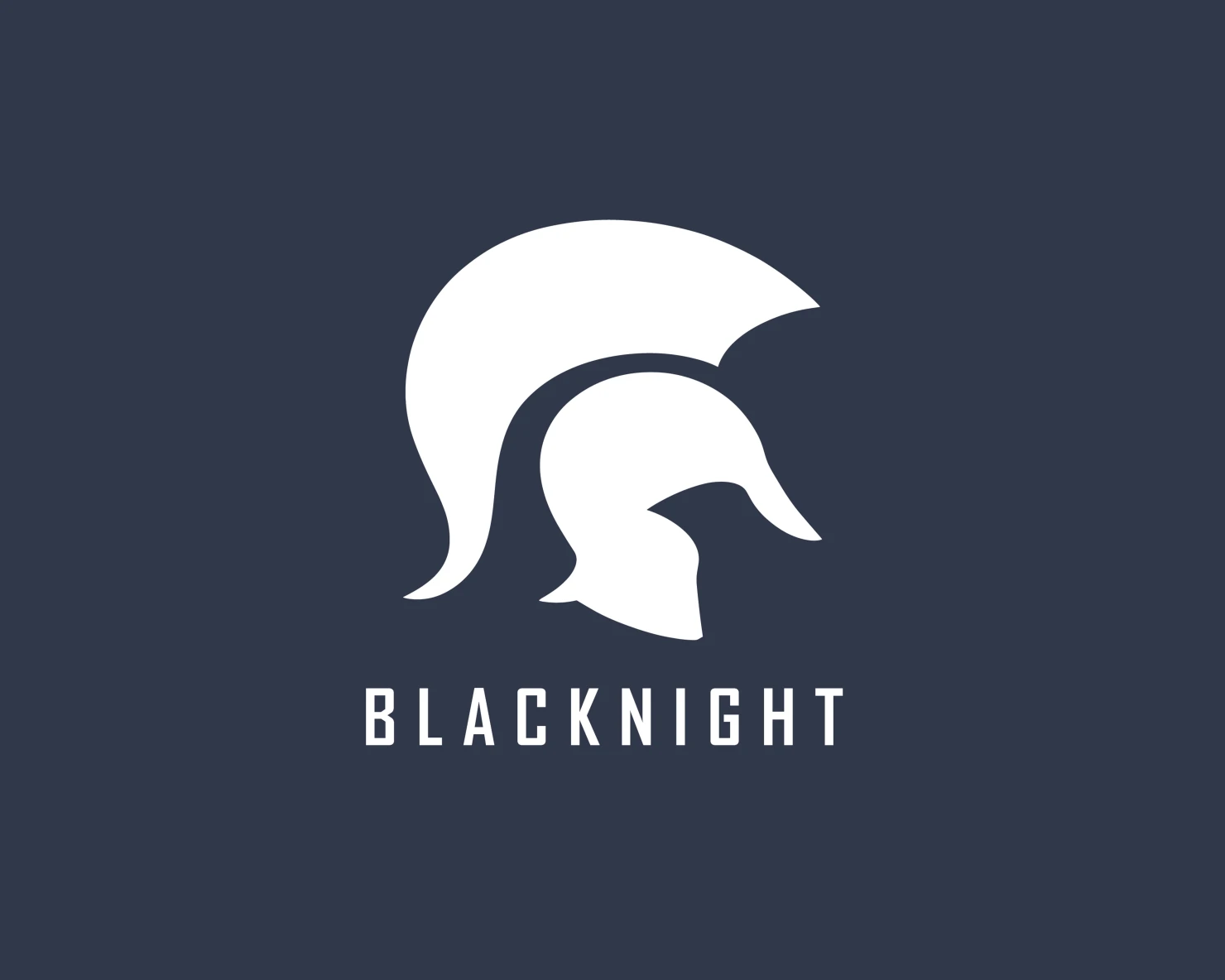 Black night customizable logo set design #37447