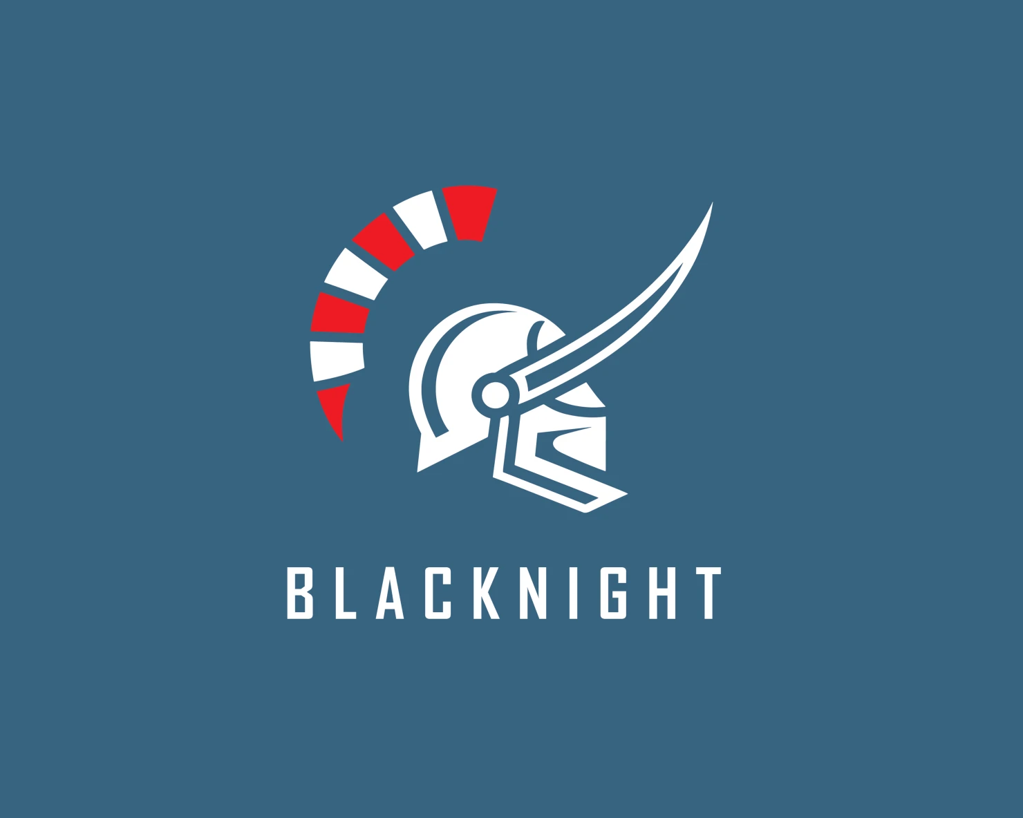 Black night customizable logo set design #37451