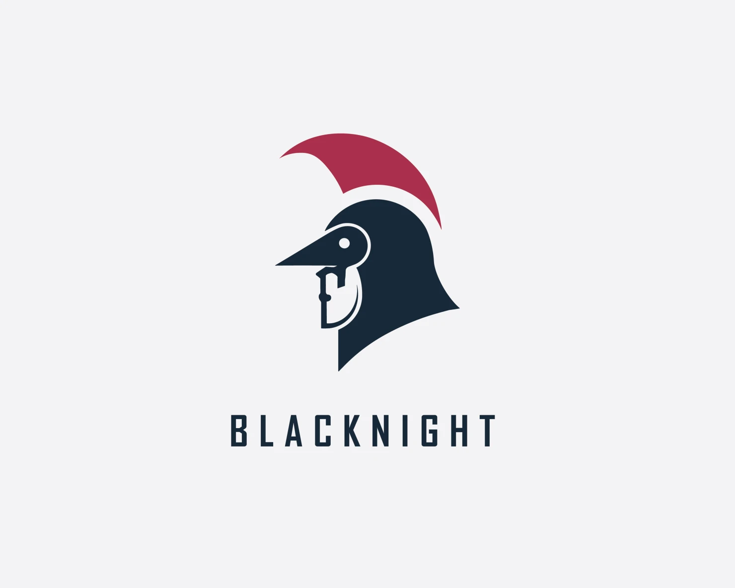 Black night customizable logo set design #37453