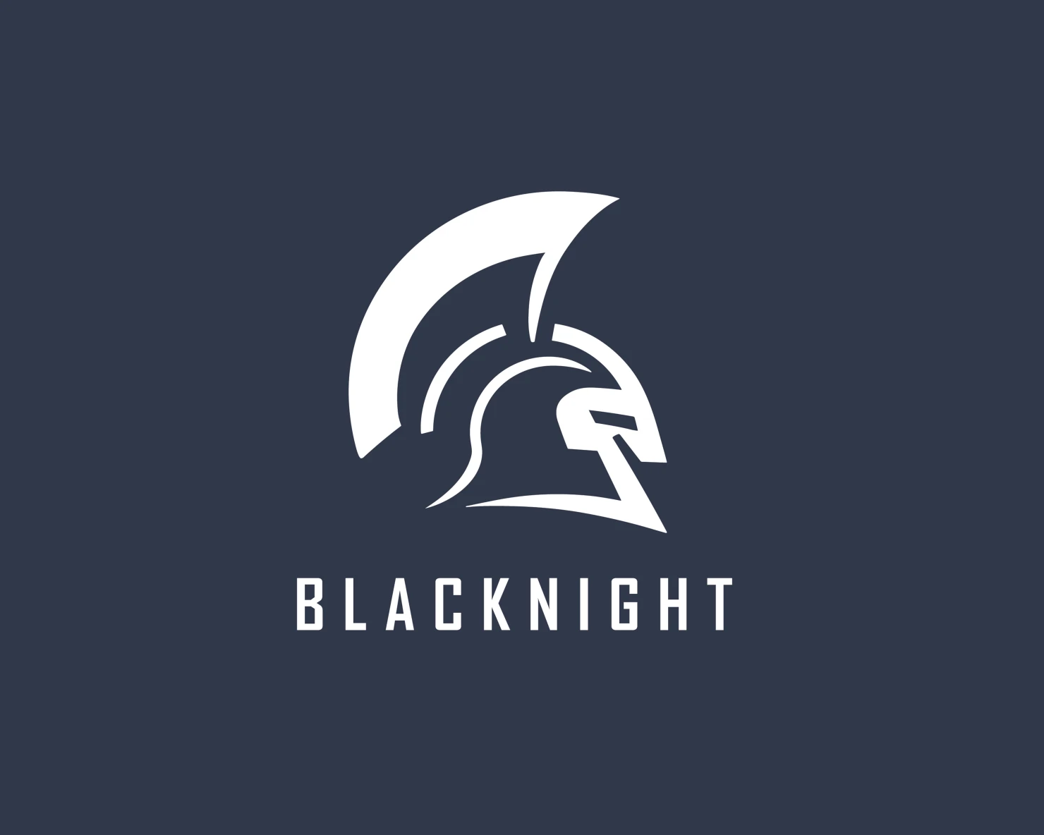 Black night customizable logo set design #37454