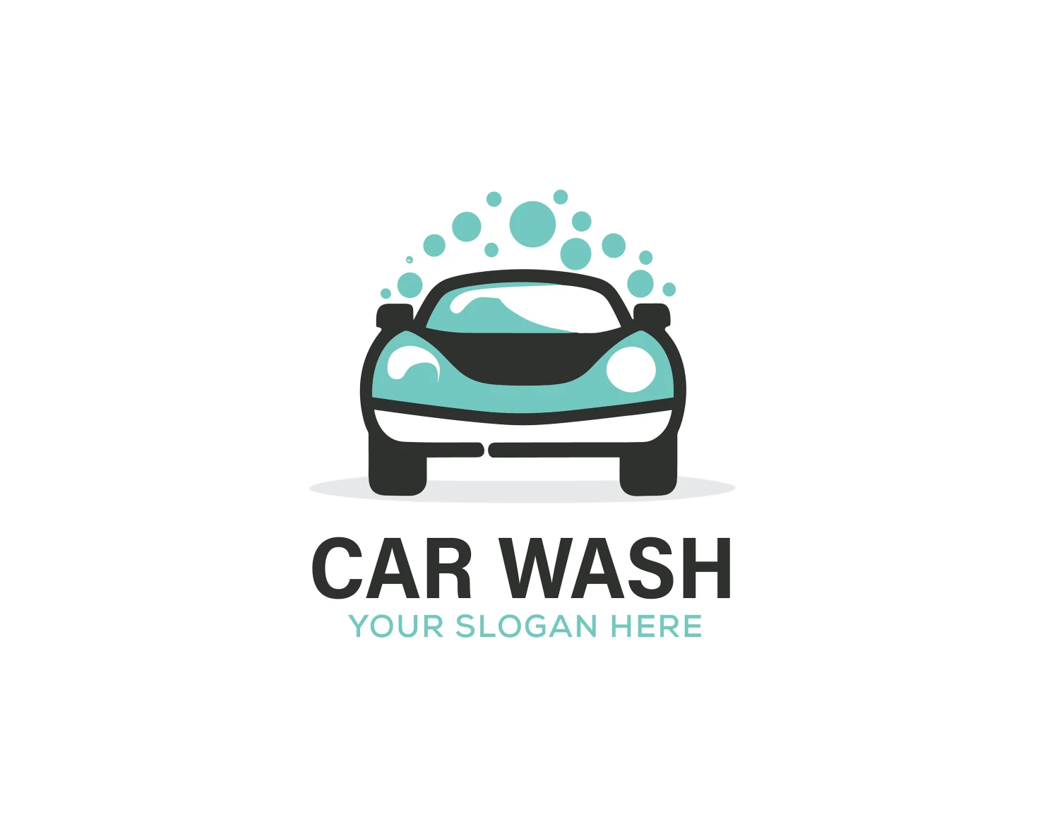 Car wash customizable logo set design #37481