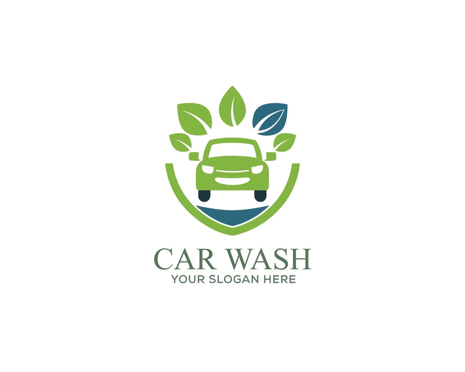 Car wash customizable logo set design #37488