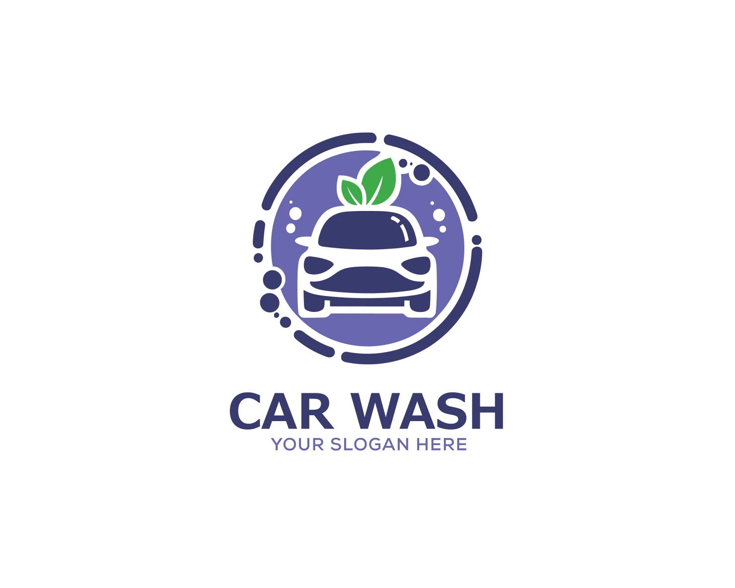 Car wash customizable logo set design #37493