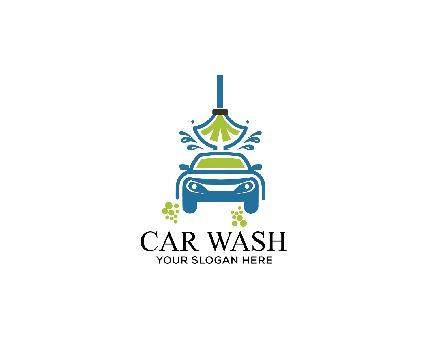 Car wash customizable logo set design #37497