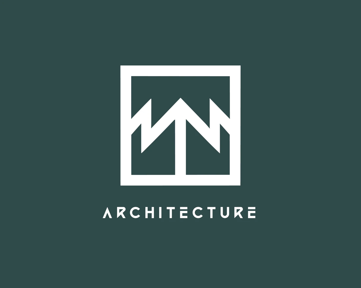 Architecture customizable logo set design #37507