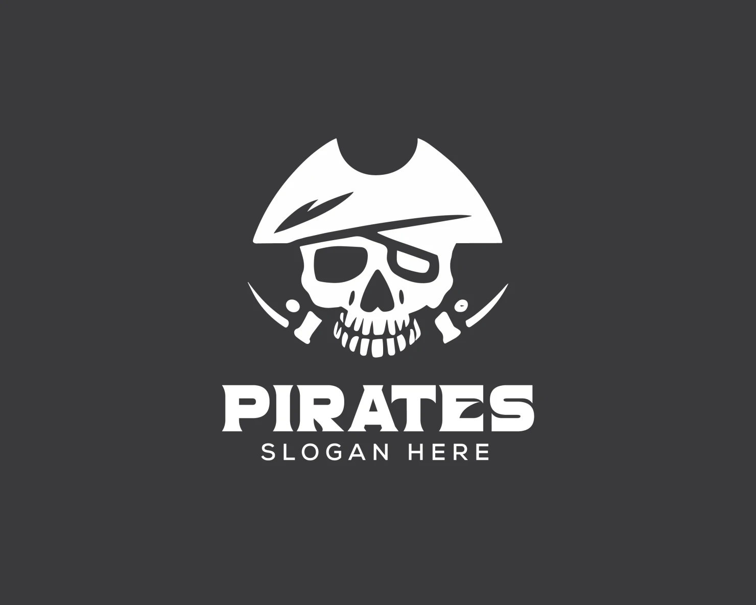 Pirates customizable logo set design #37536