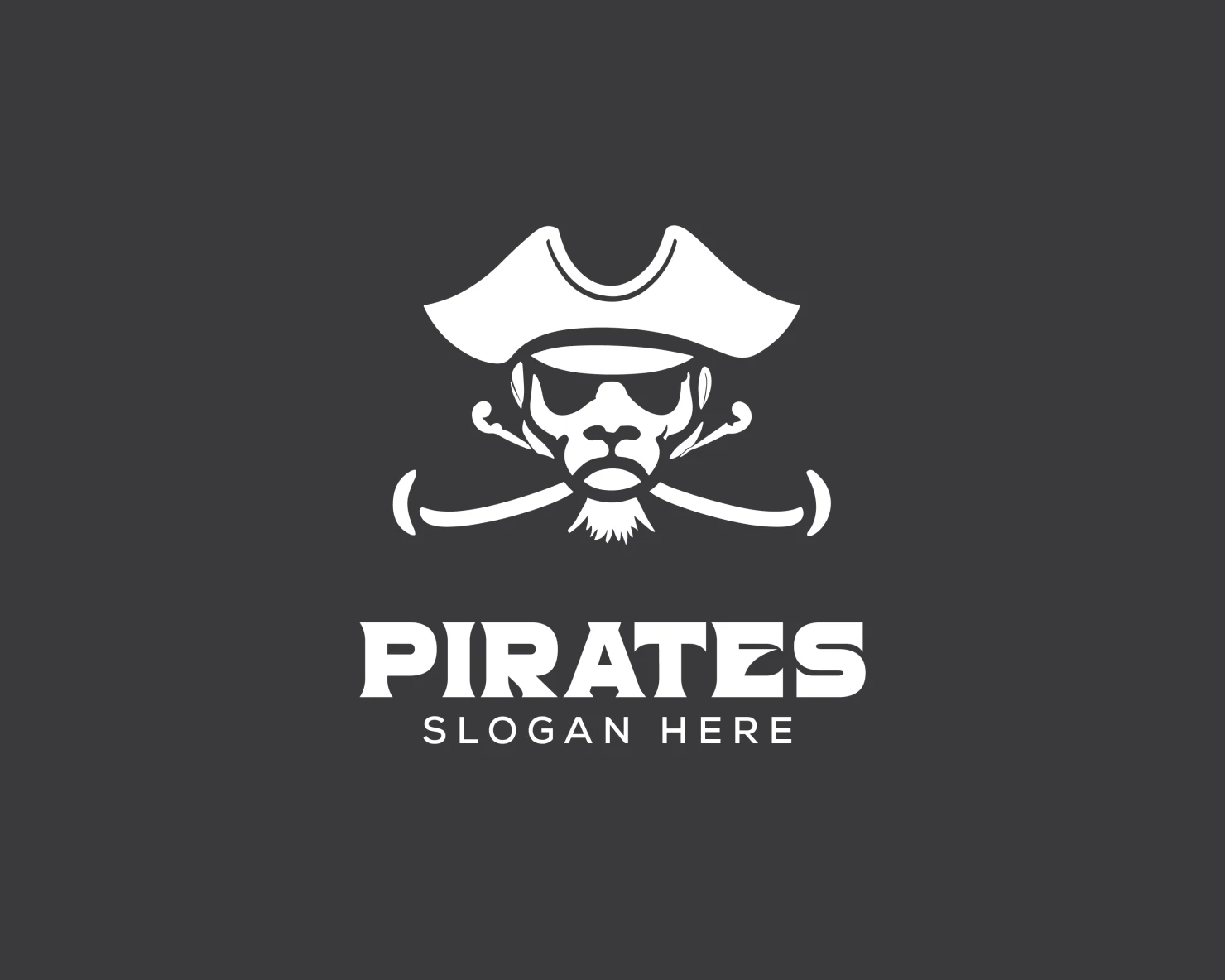 Pirates customizable logo set design #37539