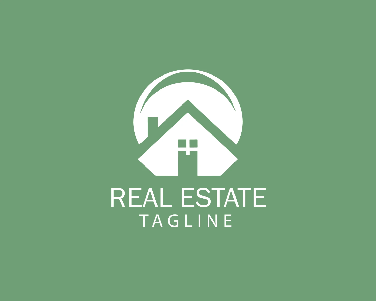 Real estate customizable logo set design #37541