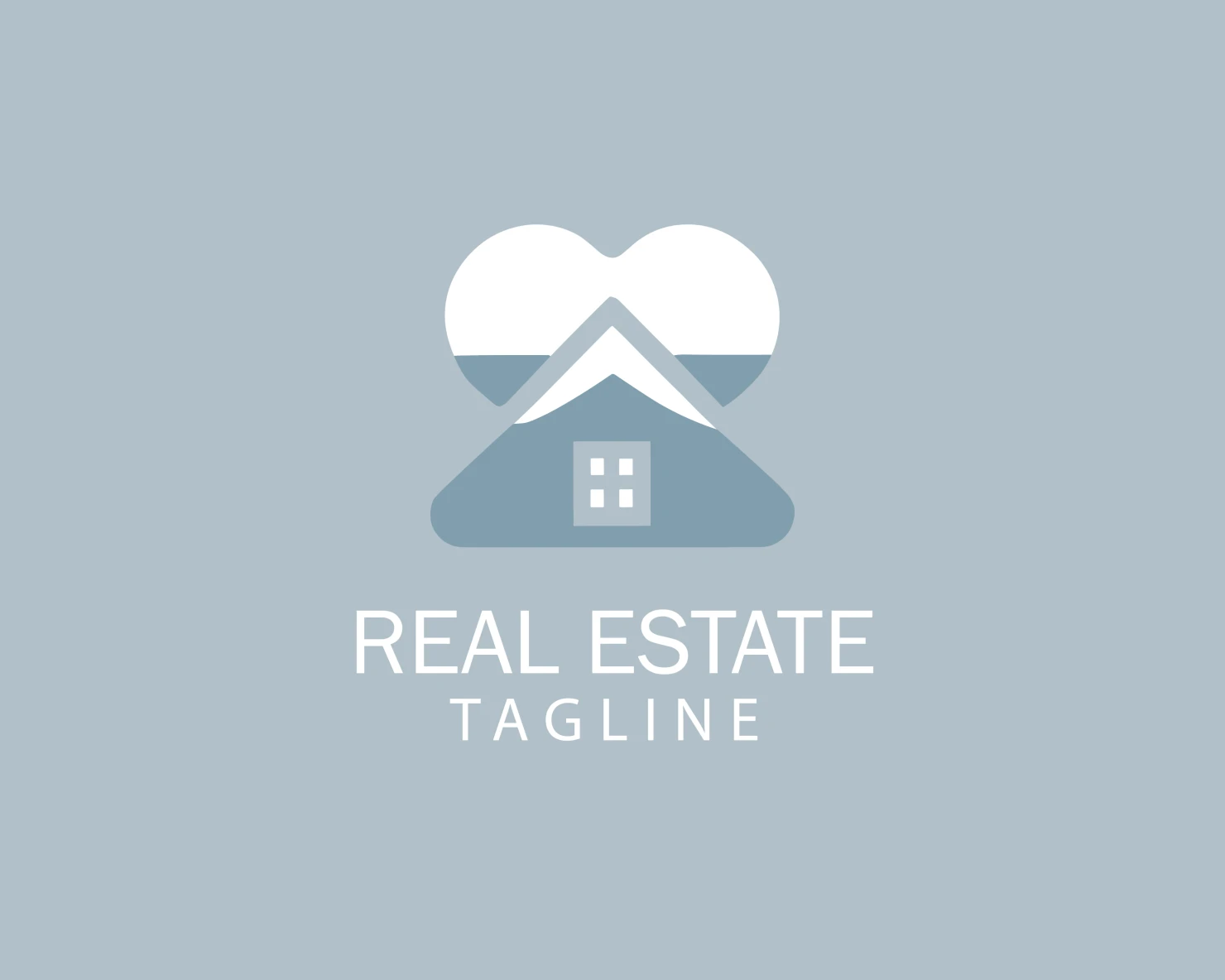 Real estate customizable logo set design #37542