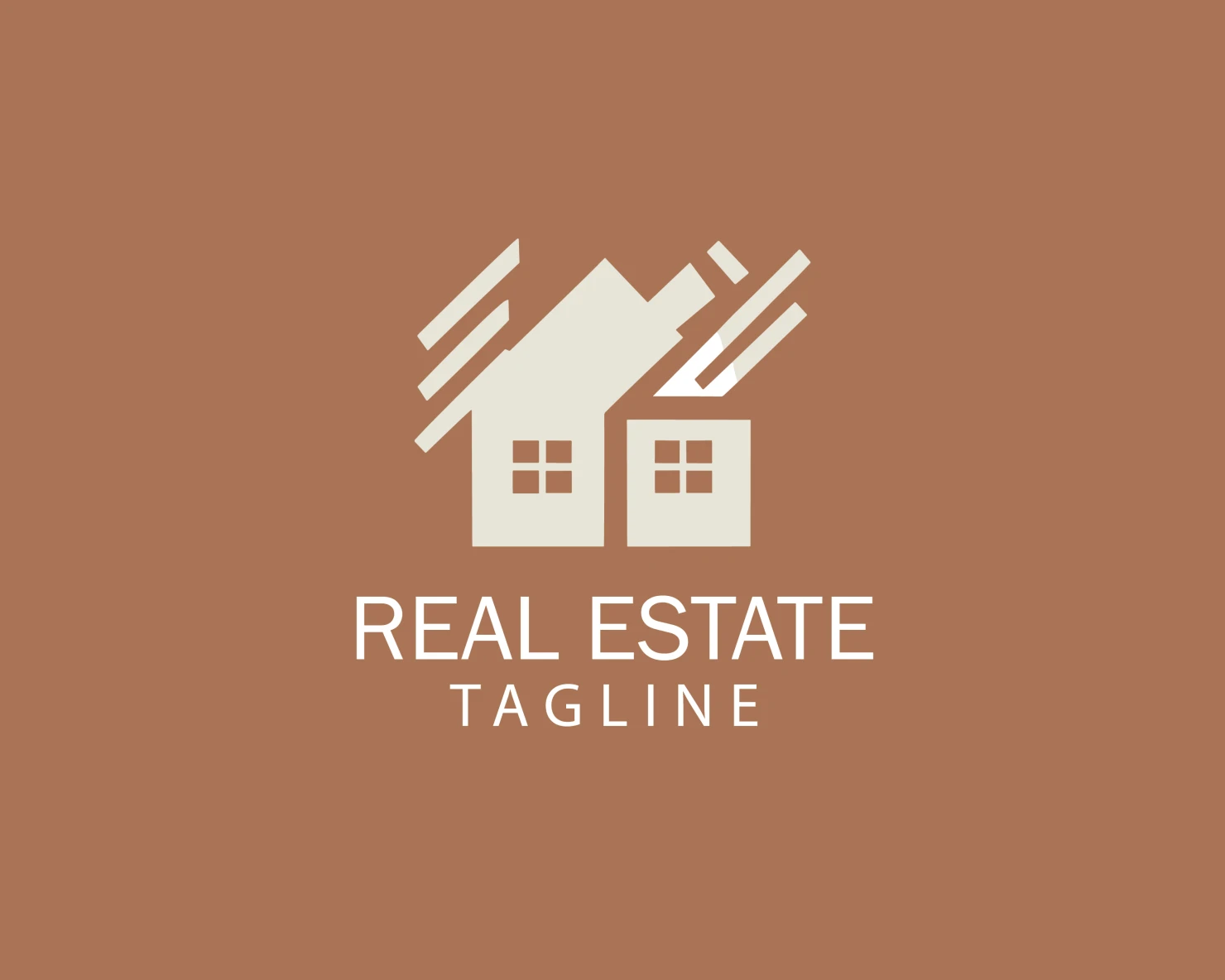 Real estate customizable logo set design #37548