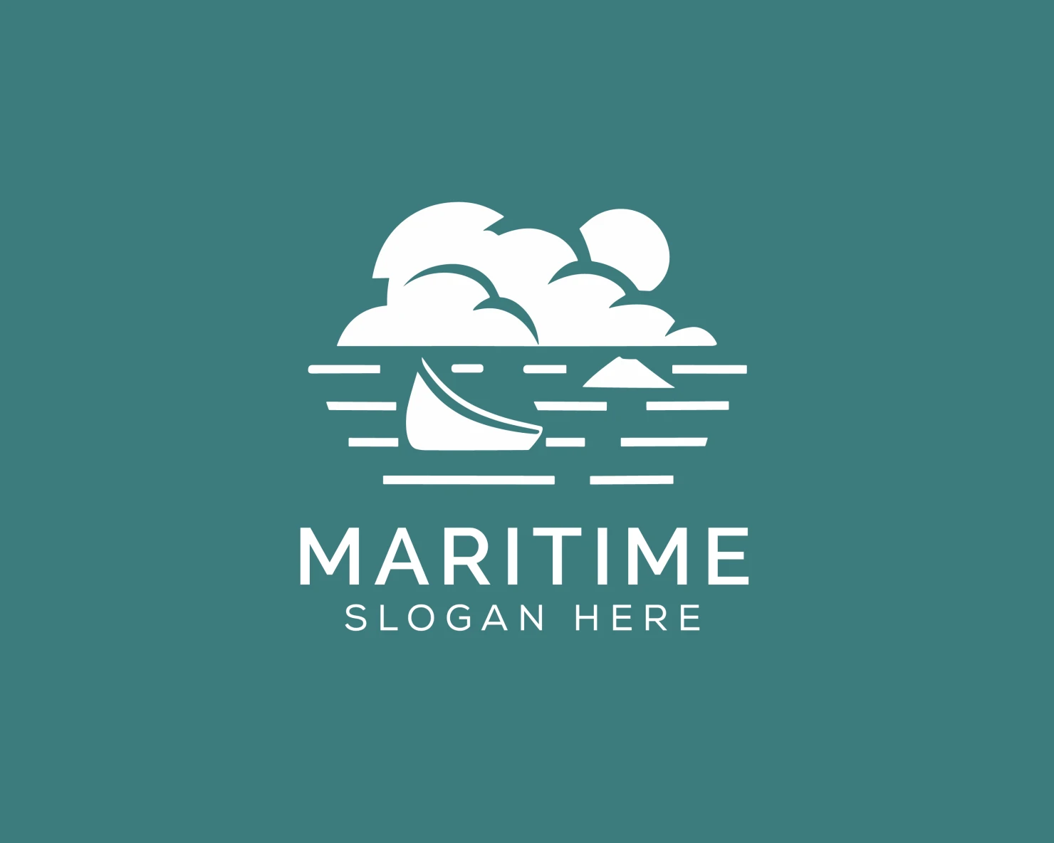 Maritime customizable logo set design #37570
