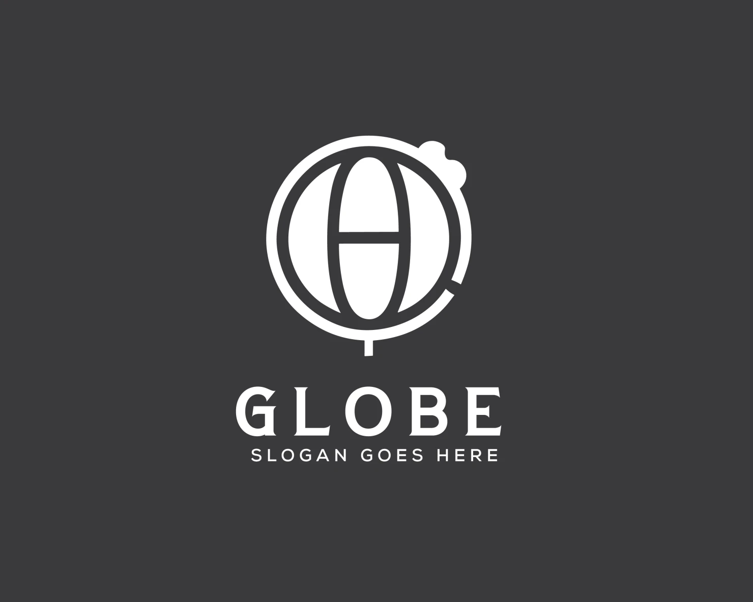 Globe customizable logo set design #37592