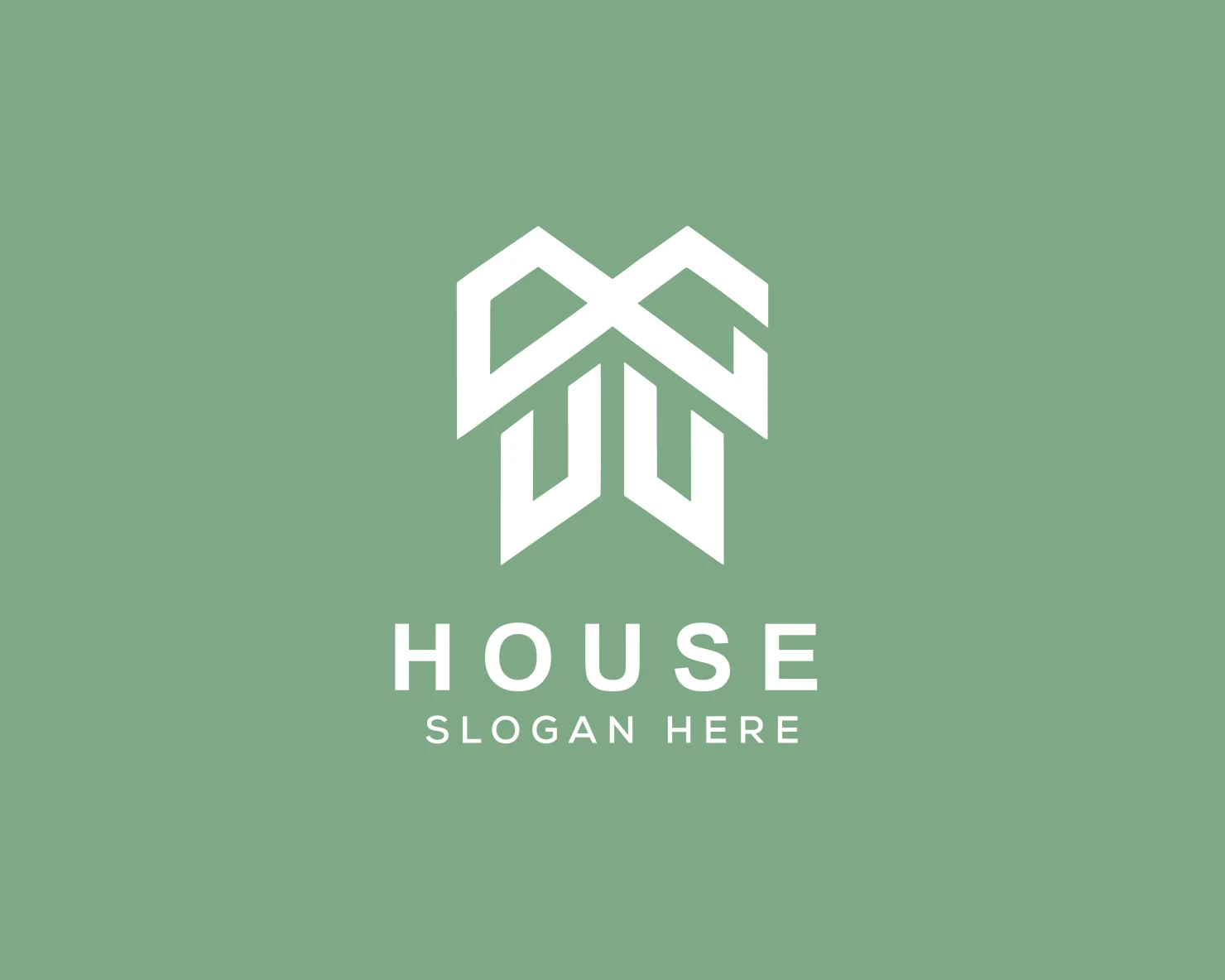 House customizable logo set design #37614
