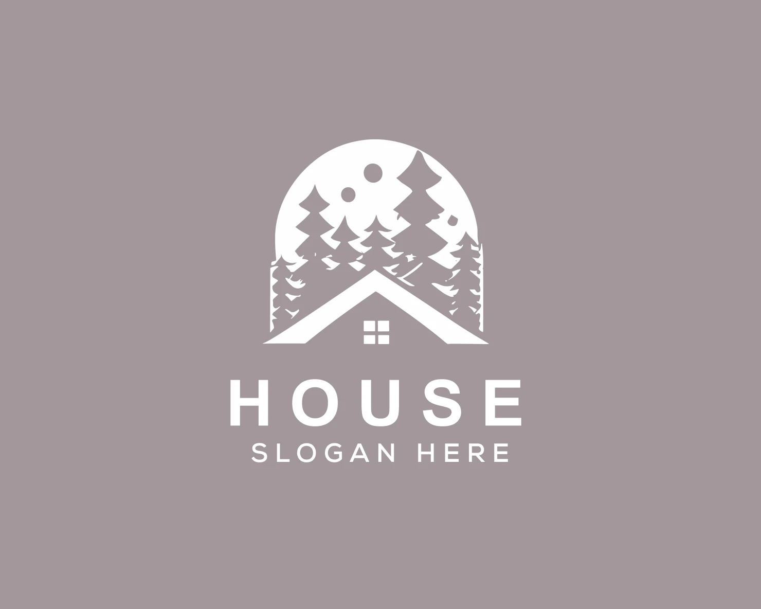 House customizable logo set design #37615