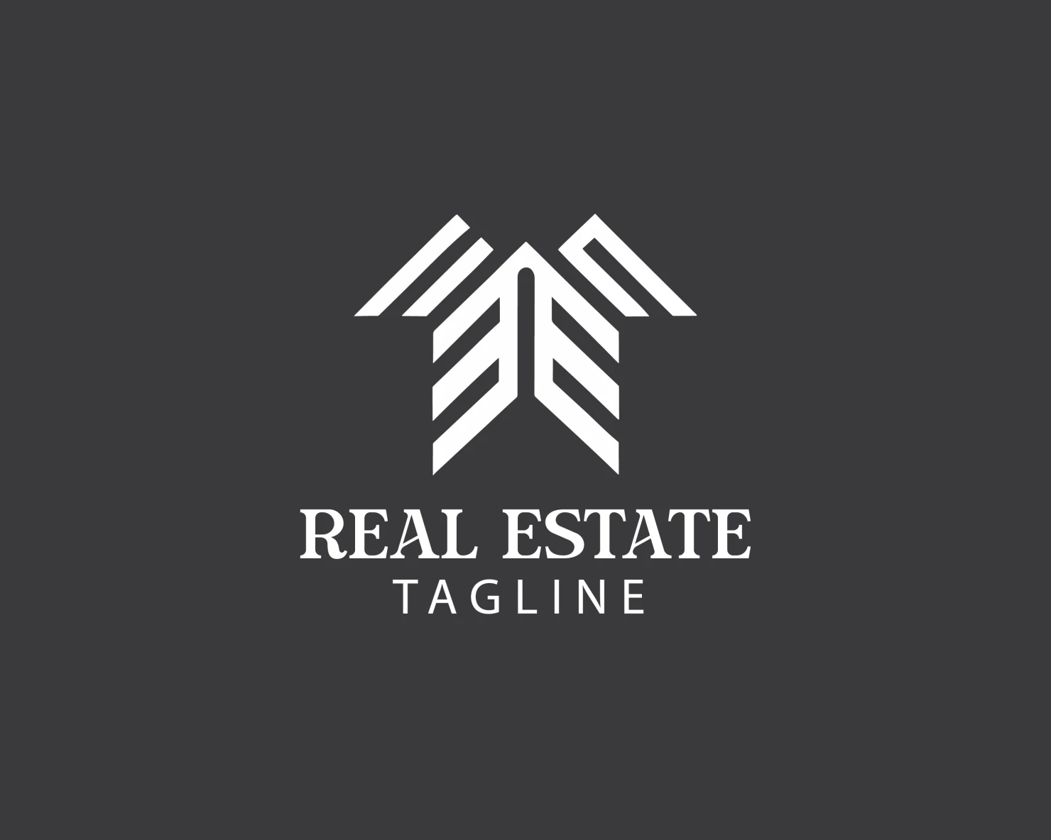 Real estate customizable logo set design #37623