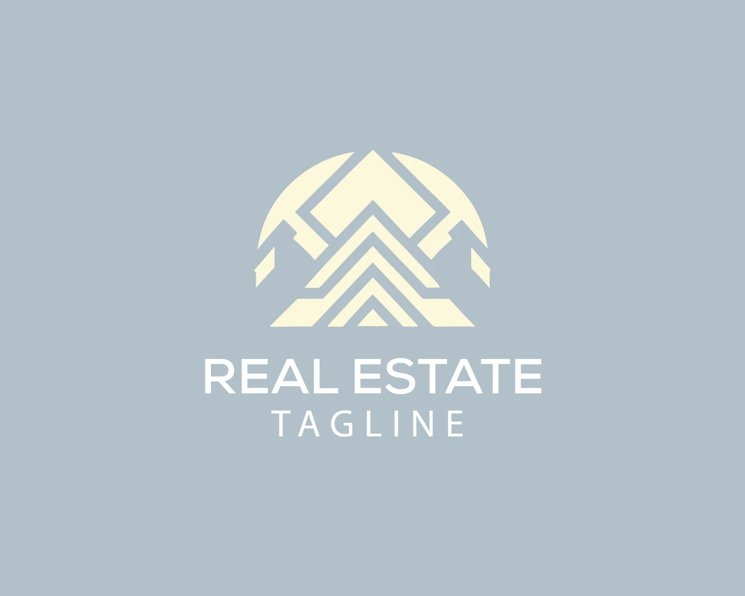 Real estate customizable logo set design #37630