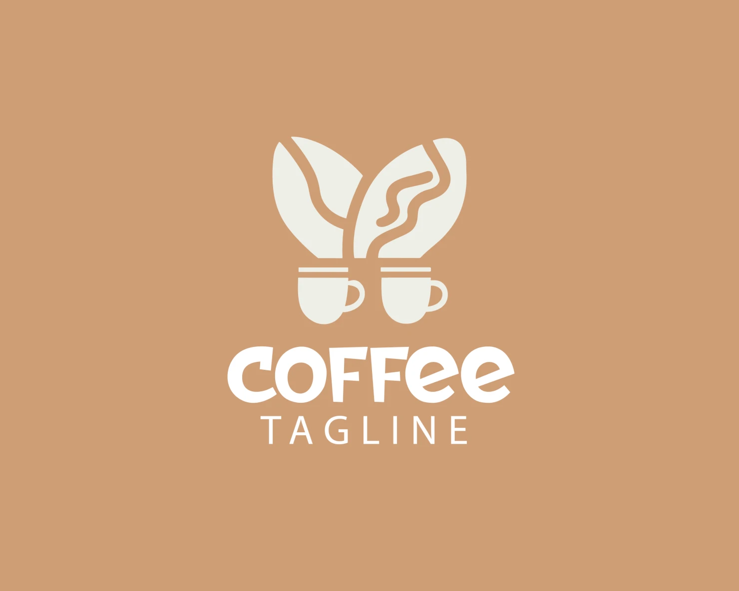 Coffee customizable logo set design #37633