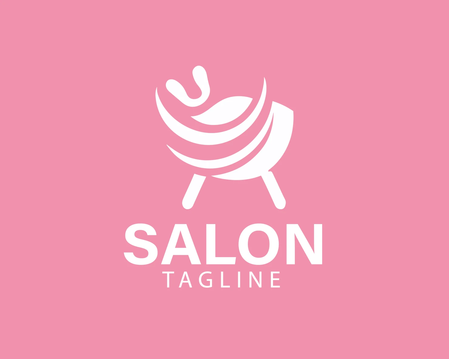 Salon customizable logo set design #37650