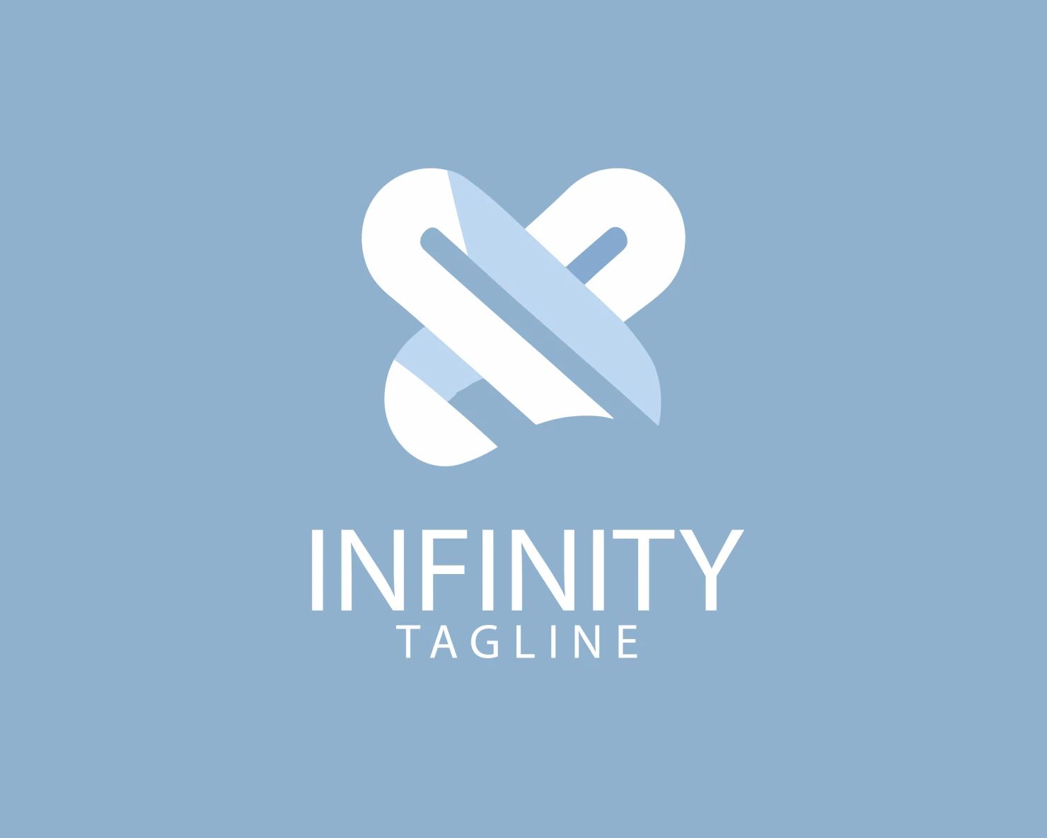 Infinity customizable logo set design #37724
