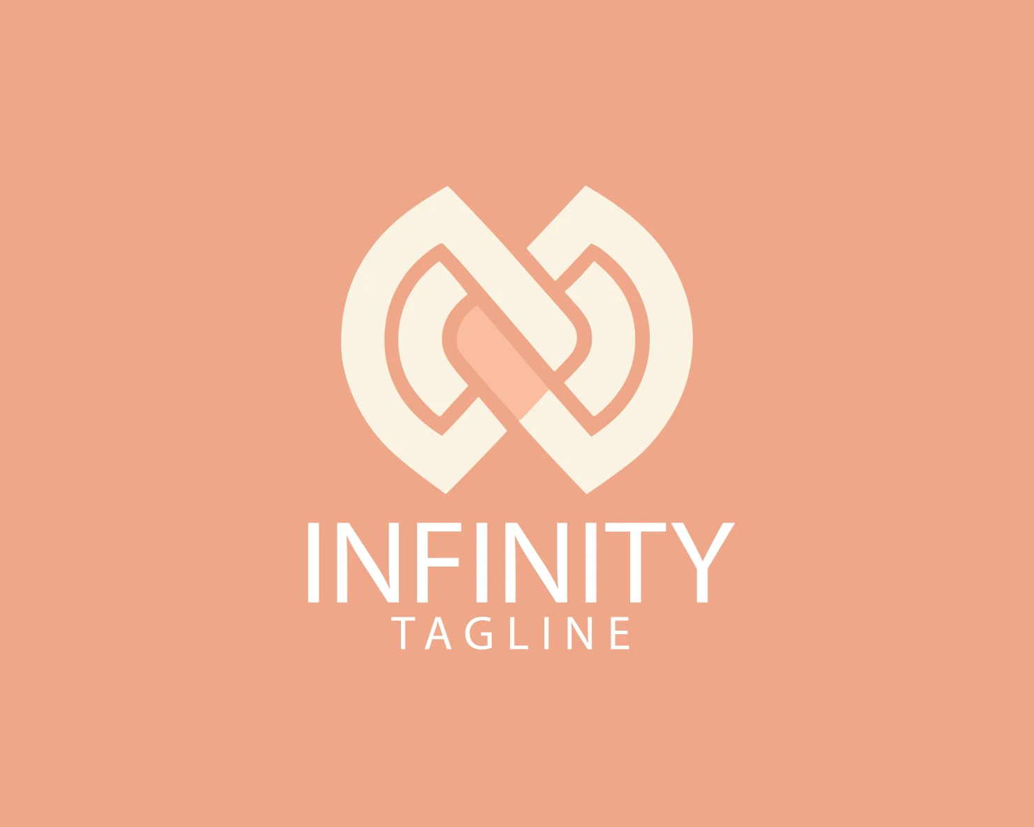 Infinity customizable logo set design #37731