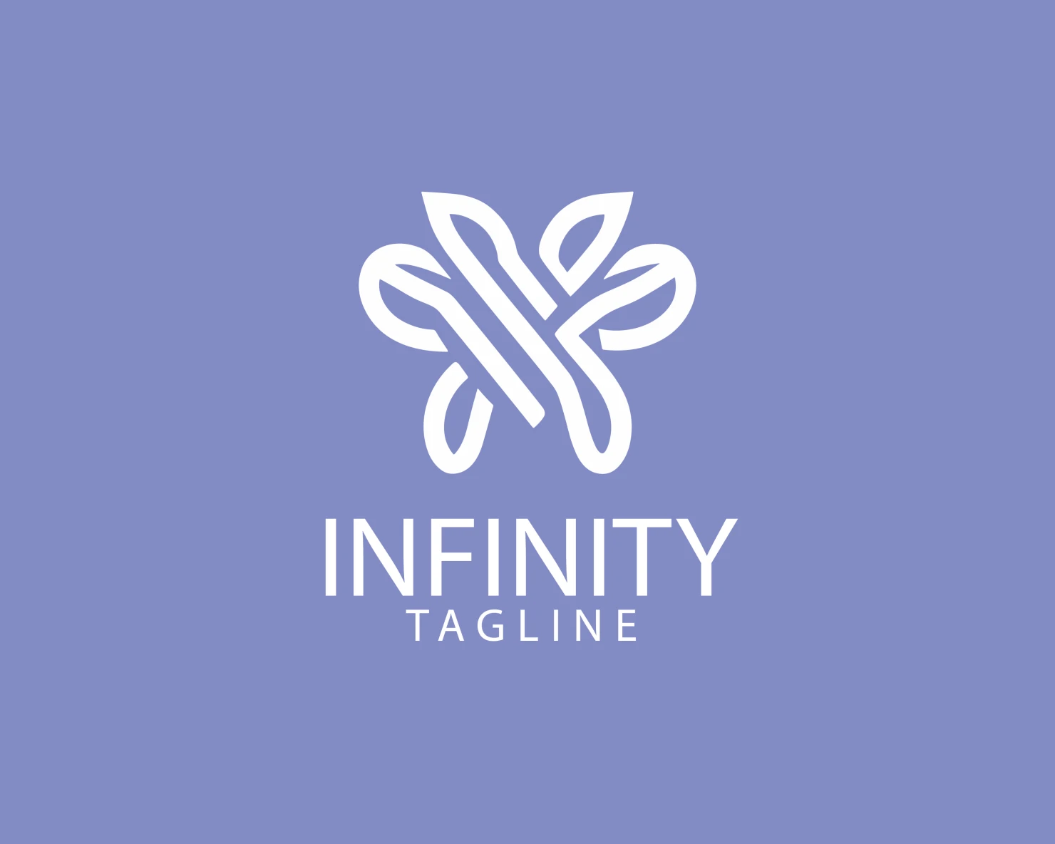 Infinity customizable logo set design #37732