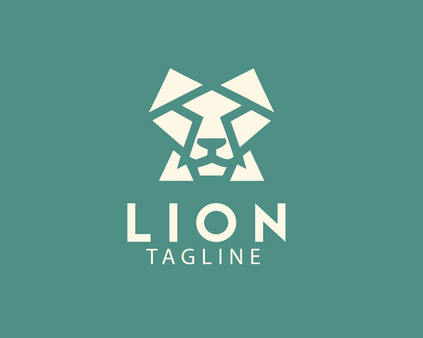 Lion customizable logo set design #37738