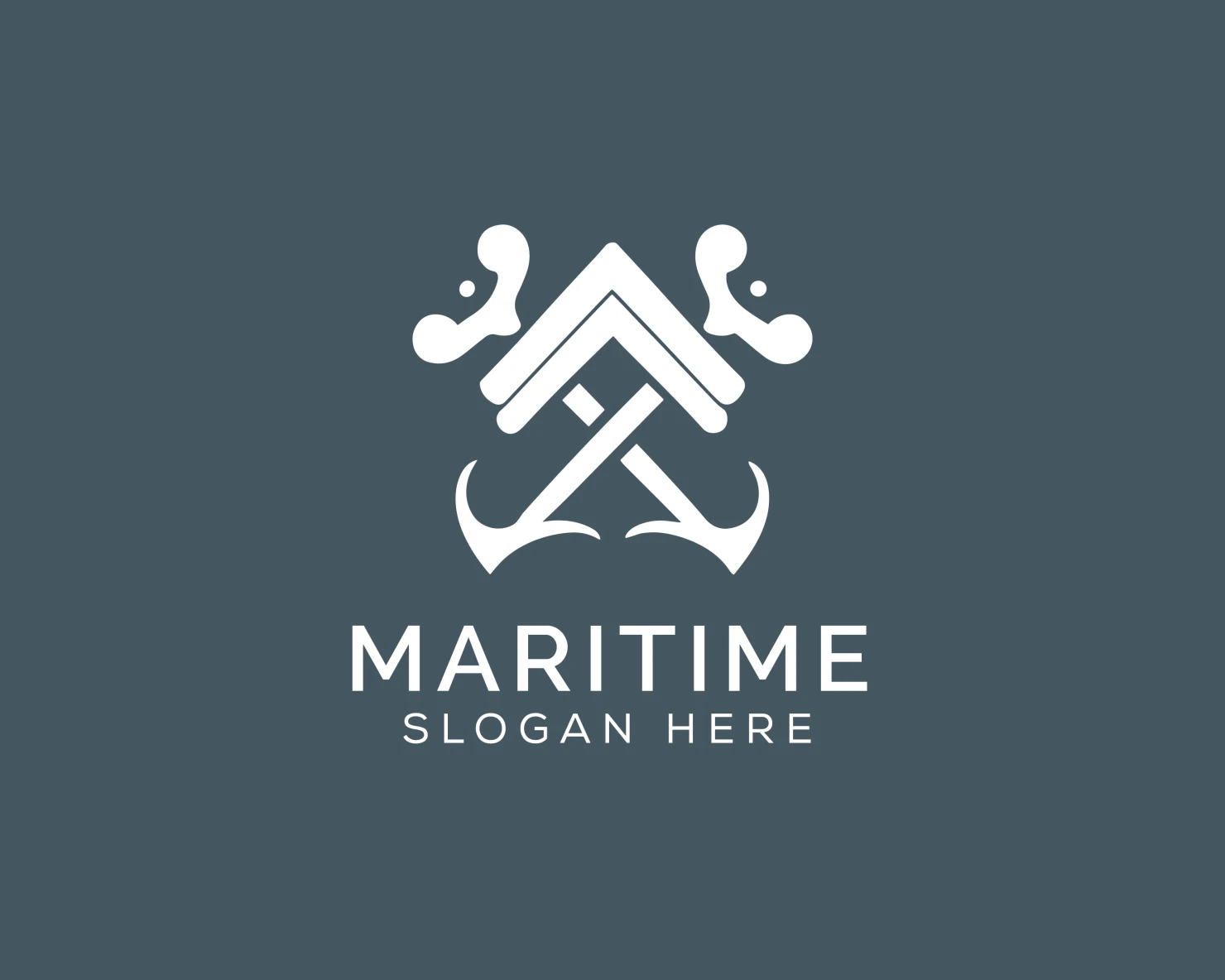 Maritime customizable logo set design #37787