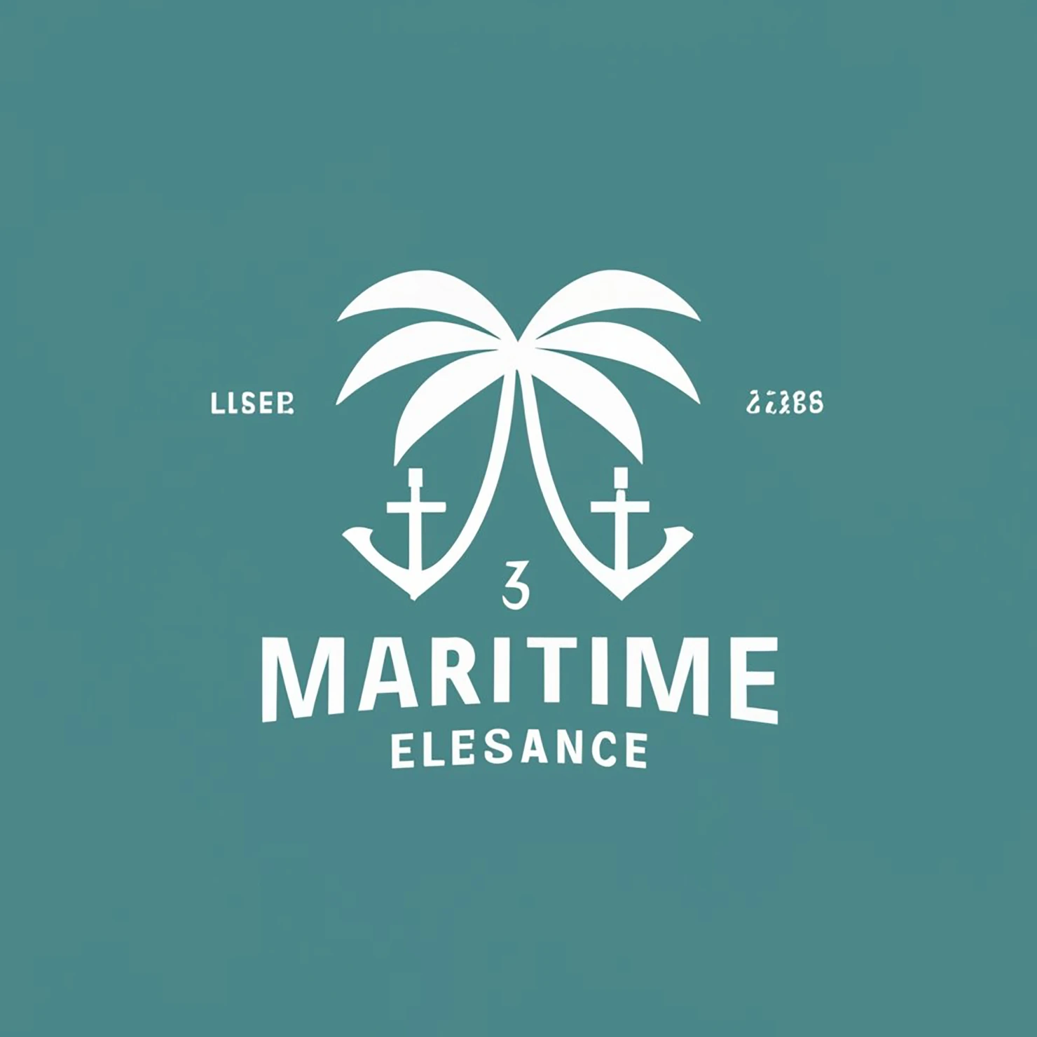 Maritime customizable logo set design #37790