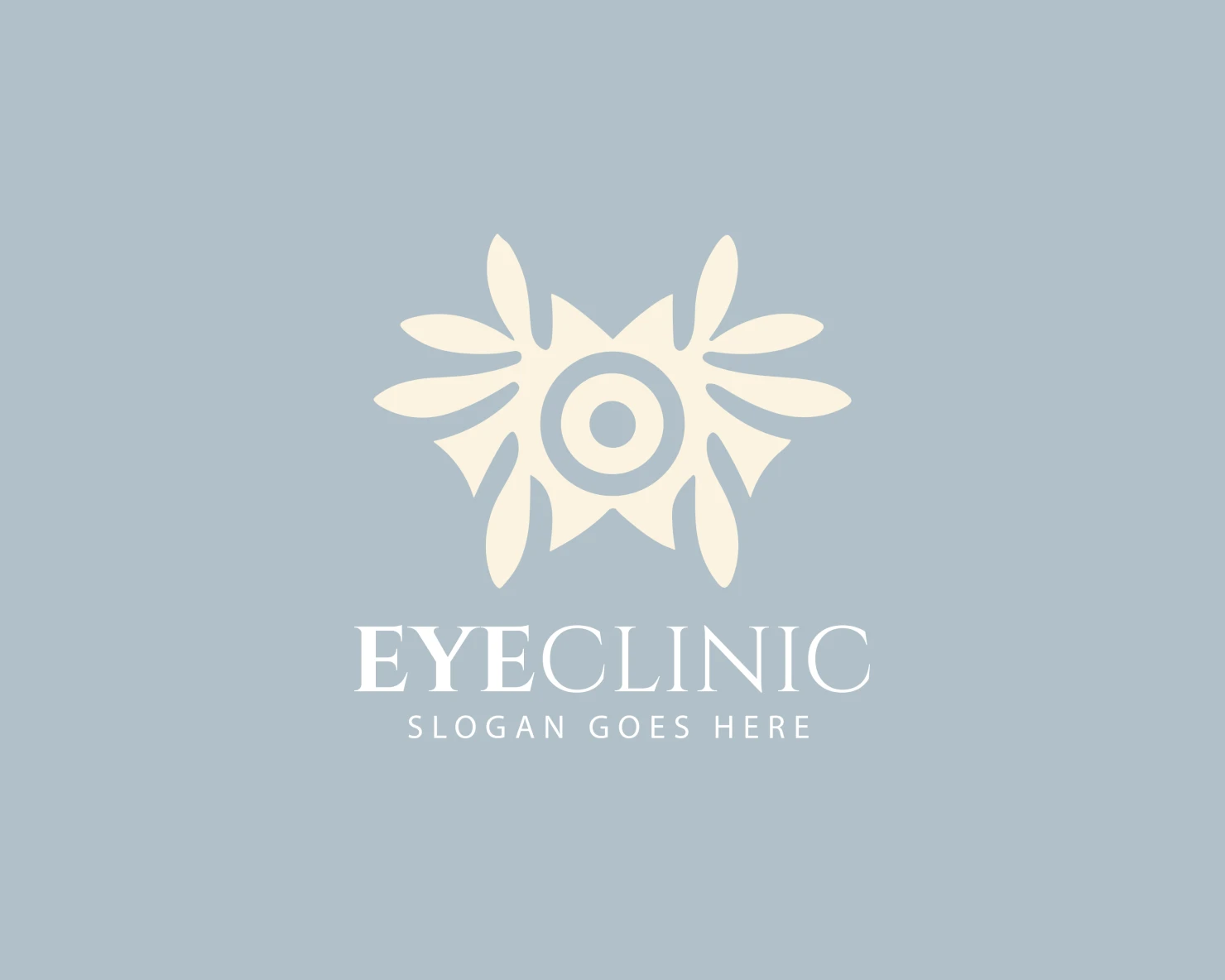 Eye clinic customizable logo set design #37804