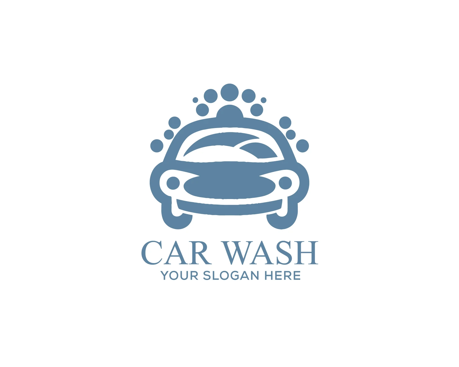 Car wash customizable logo set design #37823