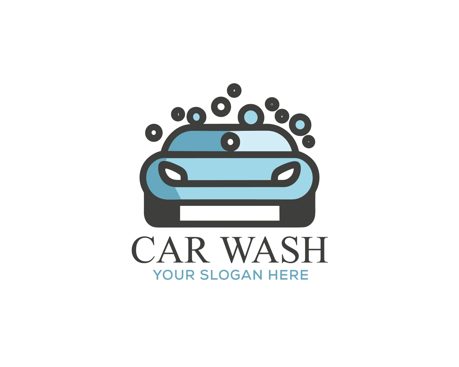 Car wash customizable logo set design #37827
