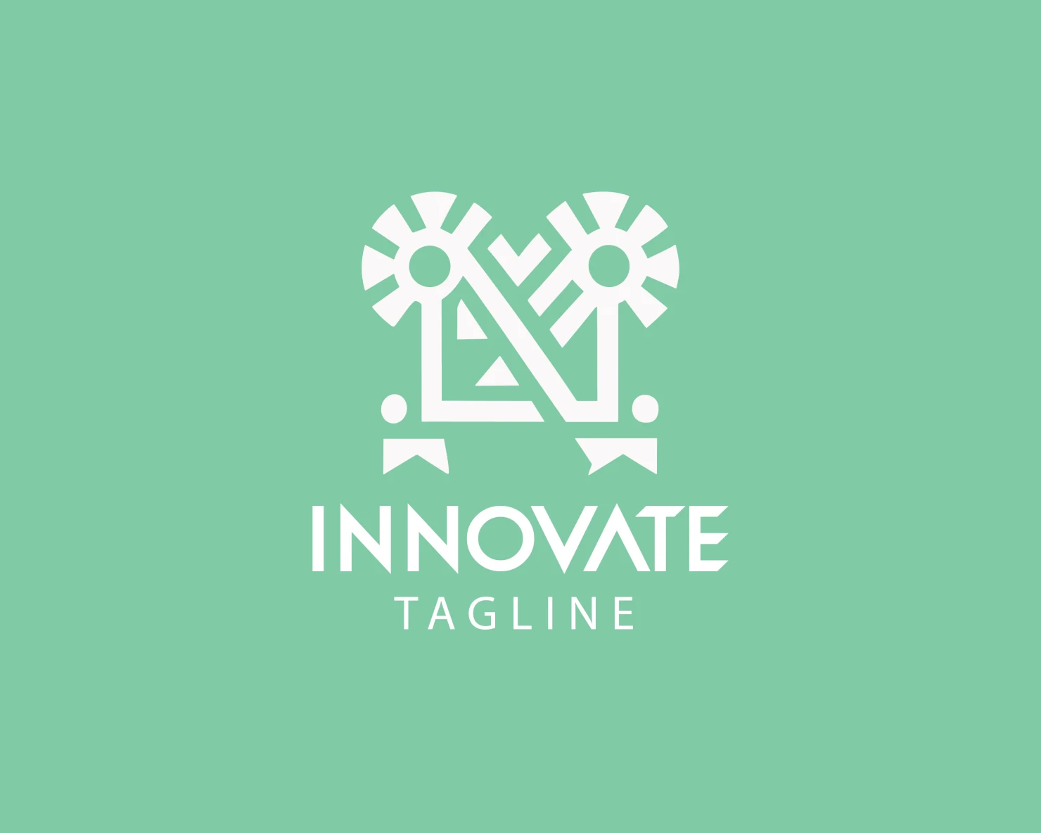 Innovate customizable logo set design #37875