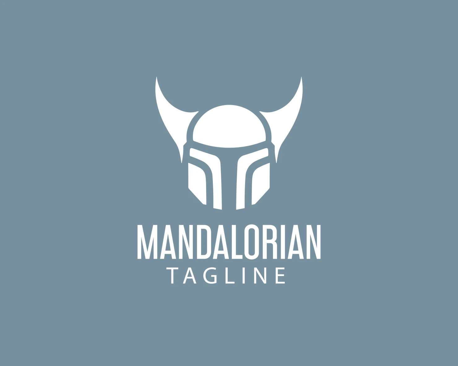 Mandalorian customizable logo set design #37930