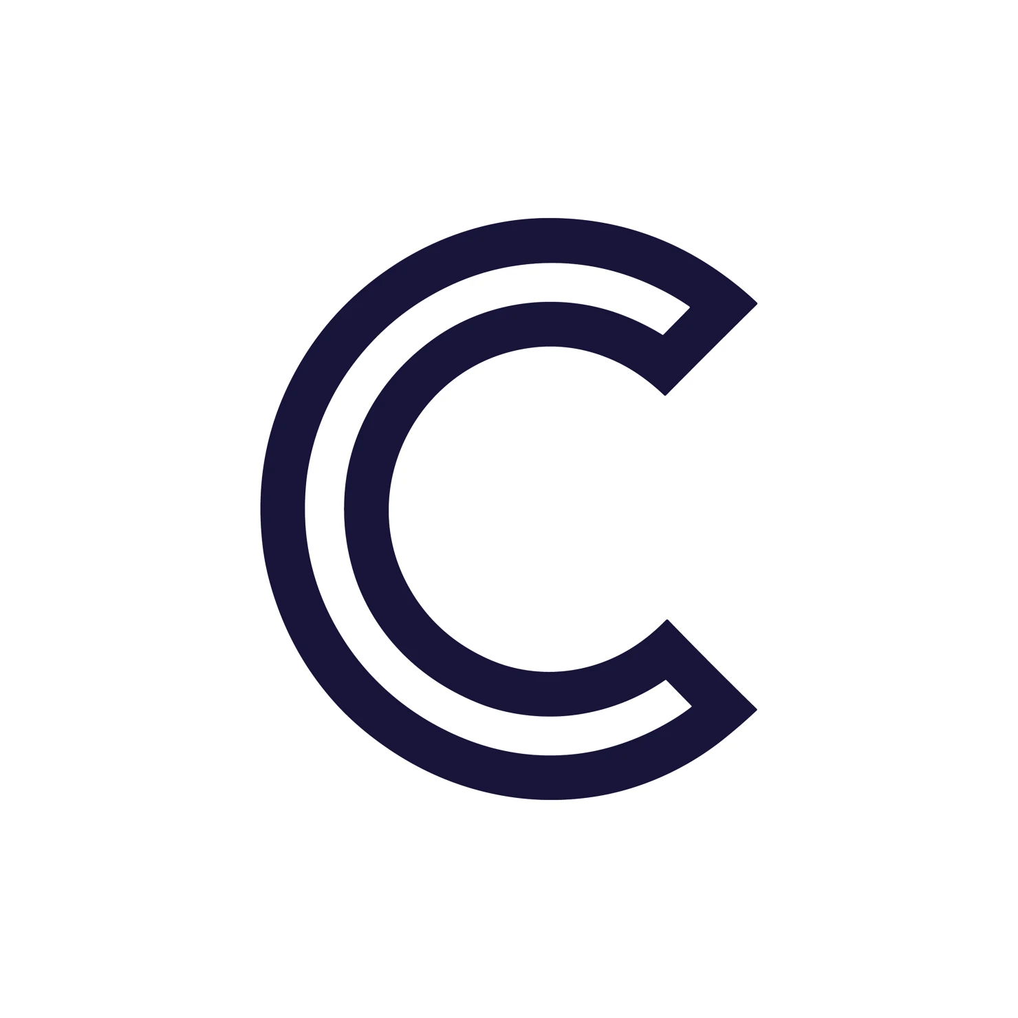 C letter customizable logo set design #38058