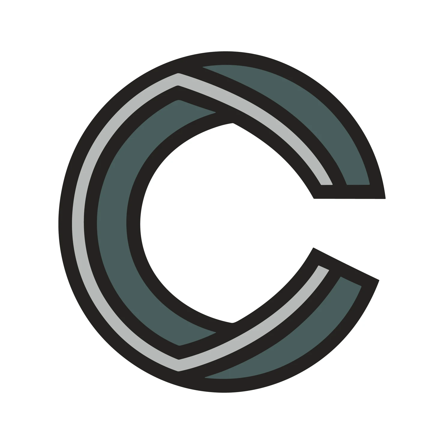 C letter customizable logo set design #38063