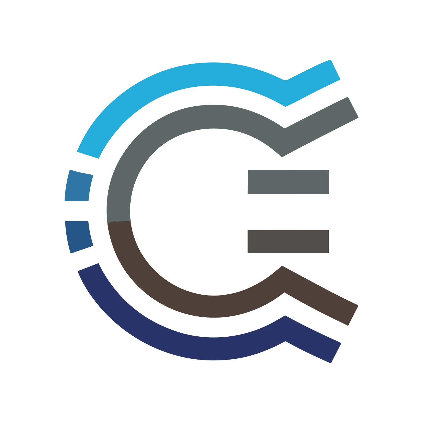 C letter customizable logo set design #38065