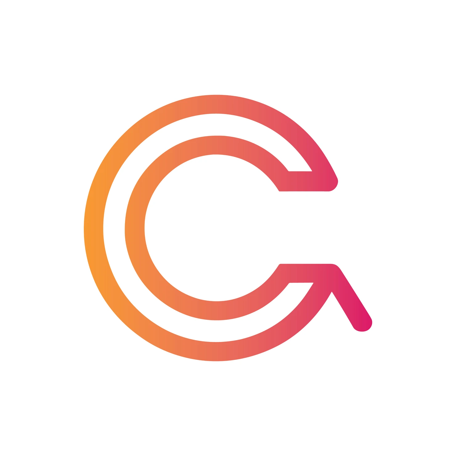 C letter customizable logo set design #38067