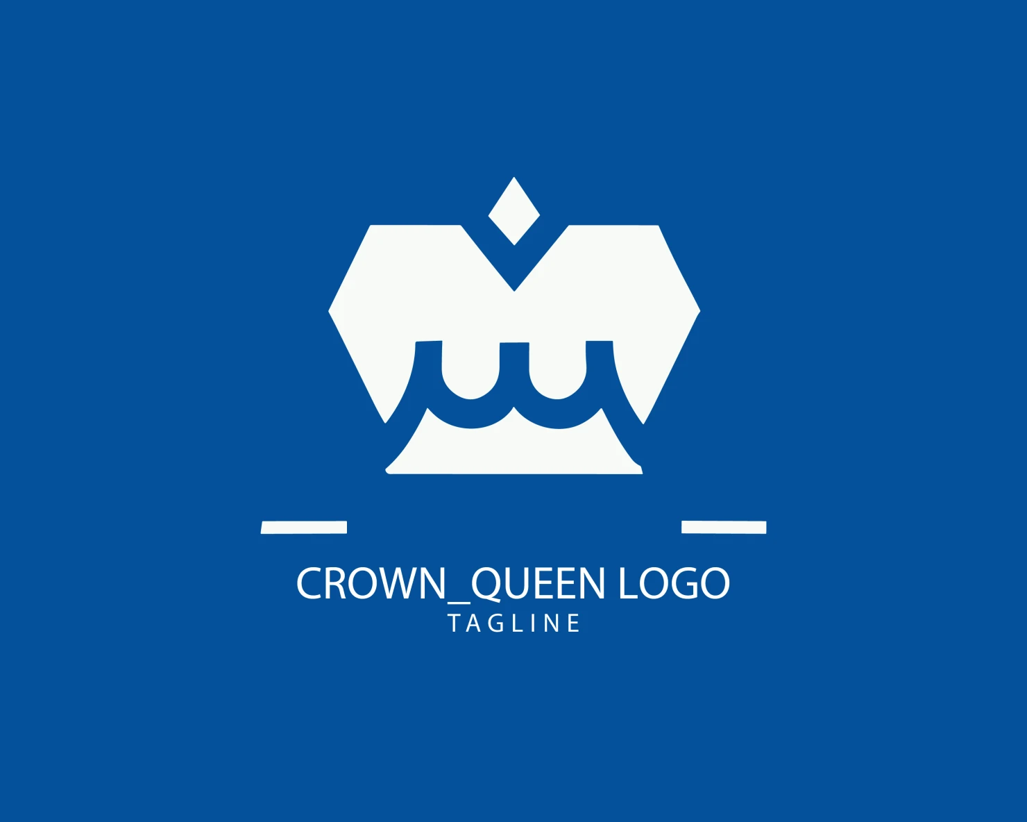 Crown customizable logo set design #38107